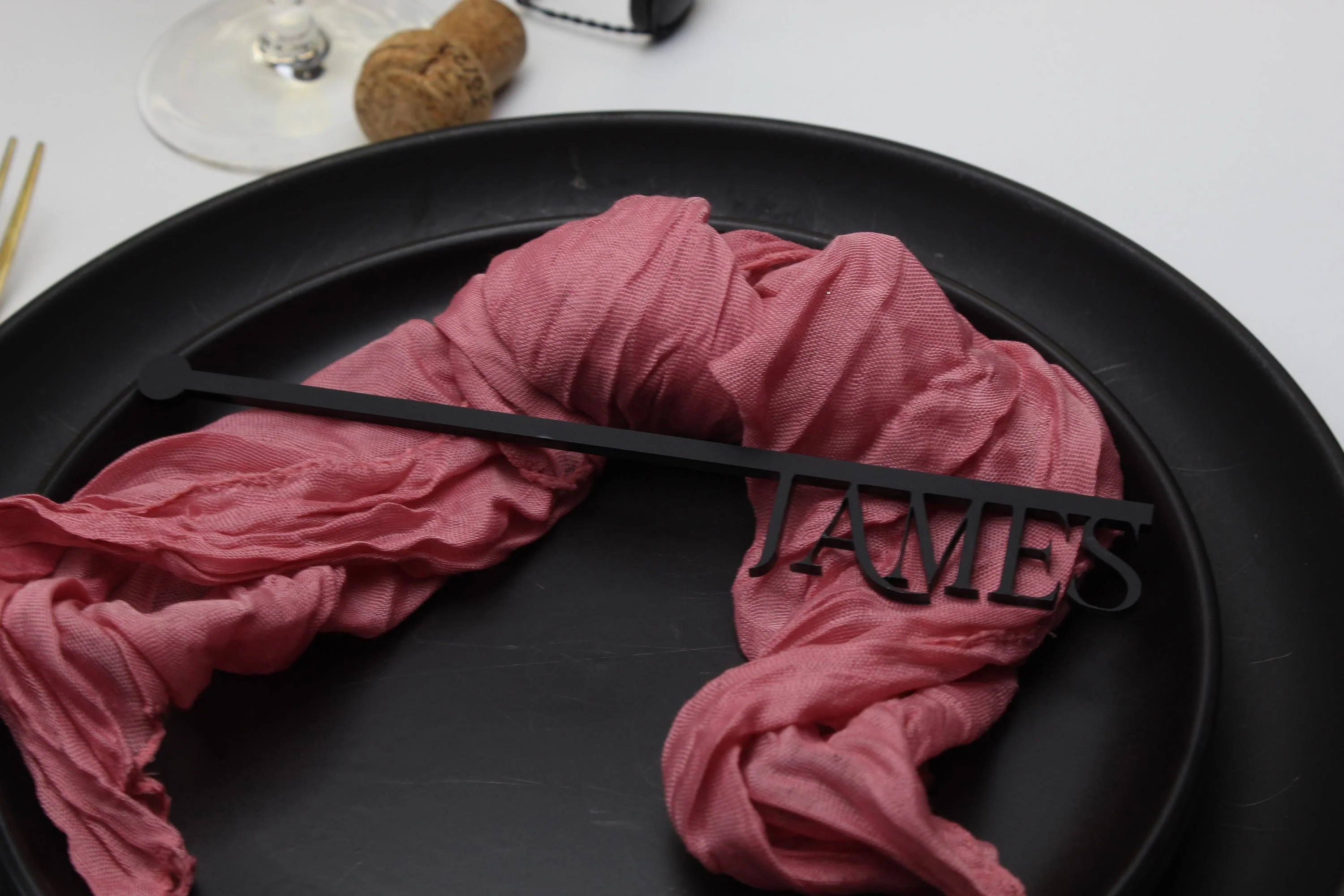 Acrylic Drink Stirrers & Table Place Names - Image 5