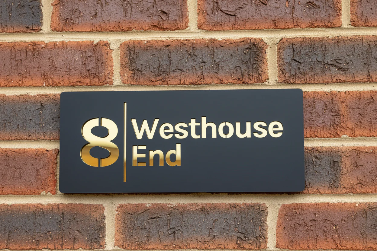 Florence - Acrylic House sign - Image 3