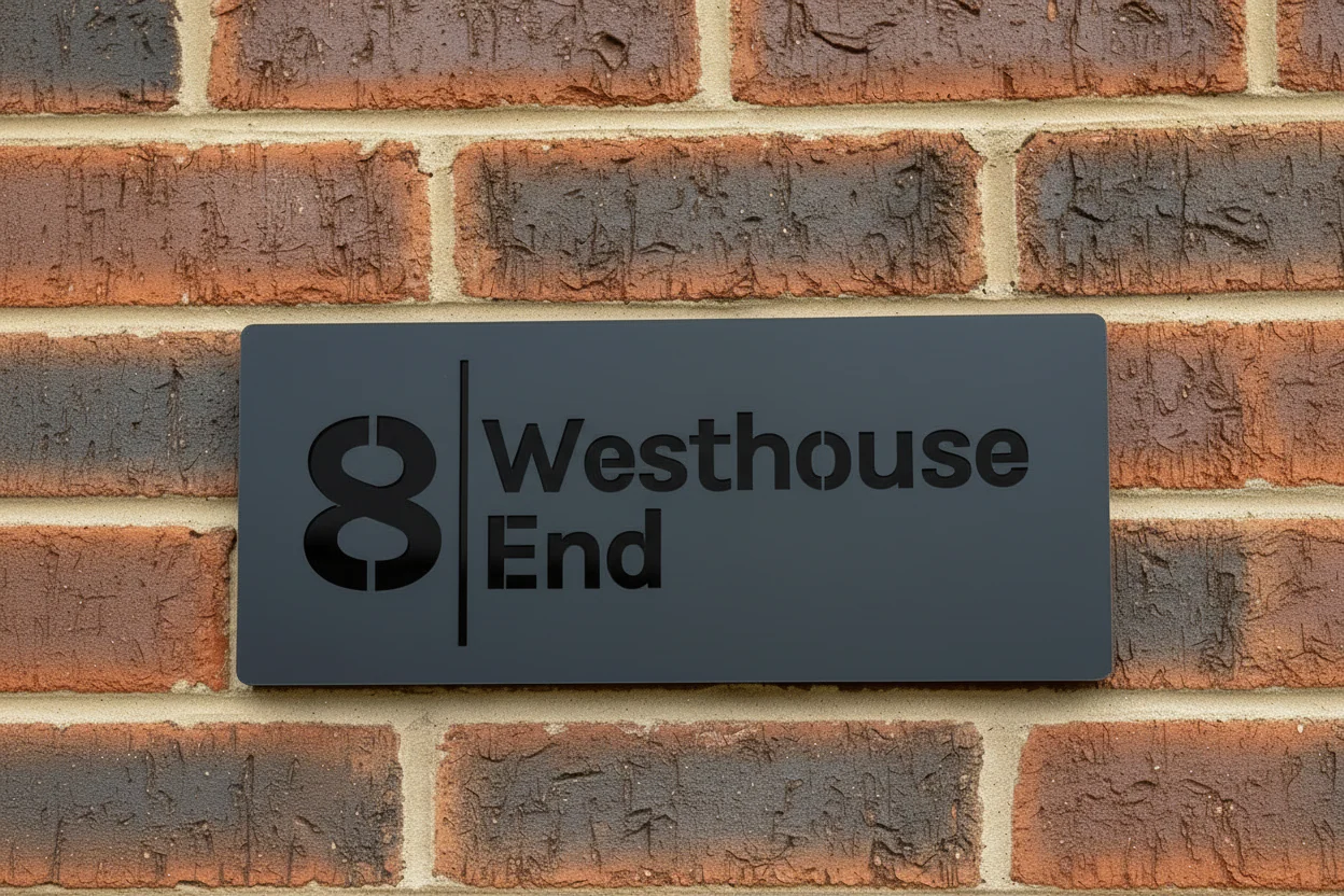 Florence - Acrylic House sign - Image 6