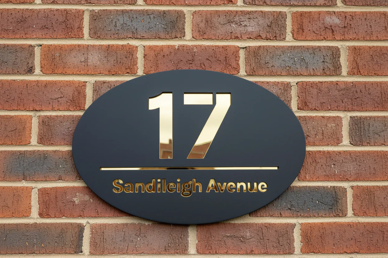 Naples - Acrylic House sign - Image 3