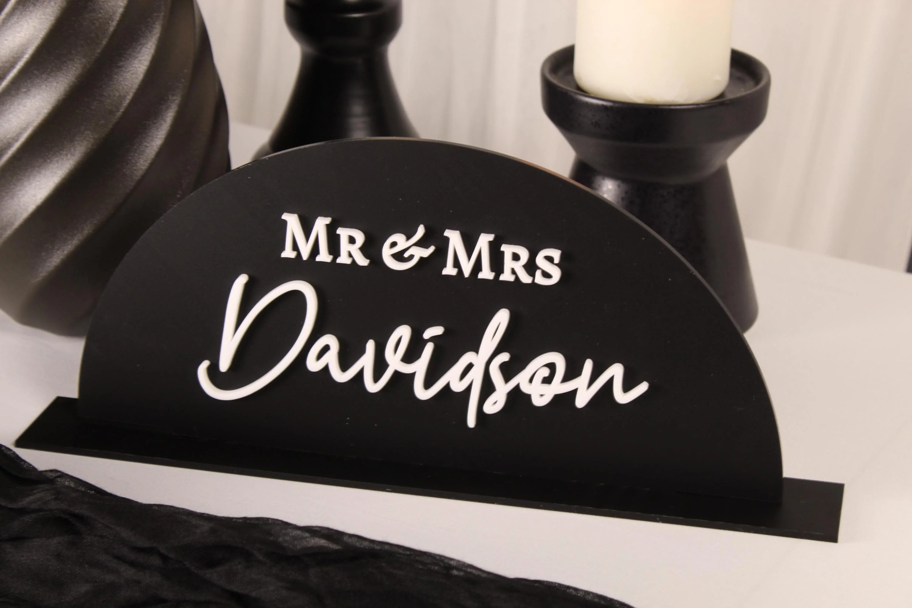 Acrylic Top Table Sign - Image 4