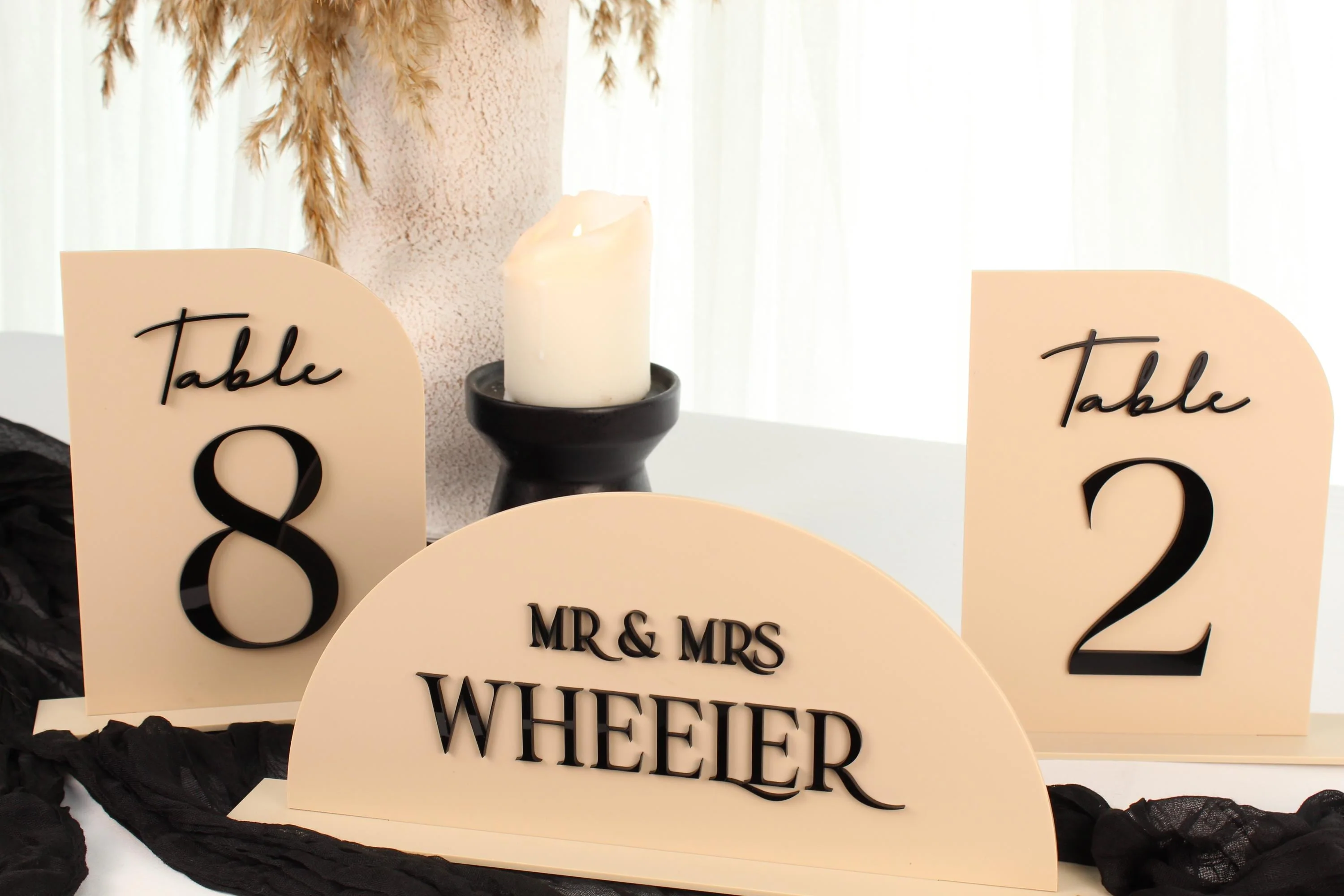 Acrylic Top Table Sign - Image 5