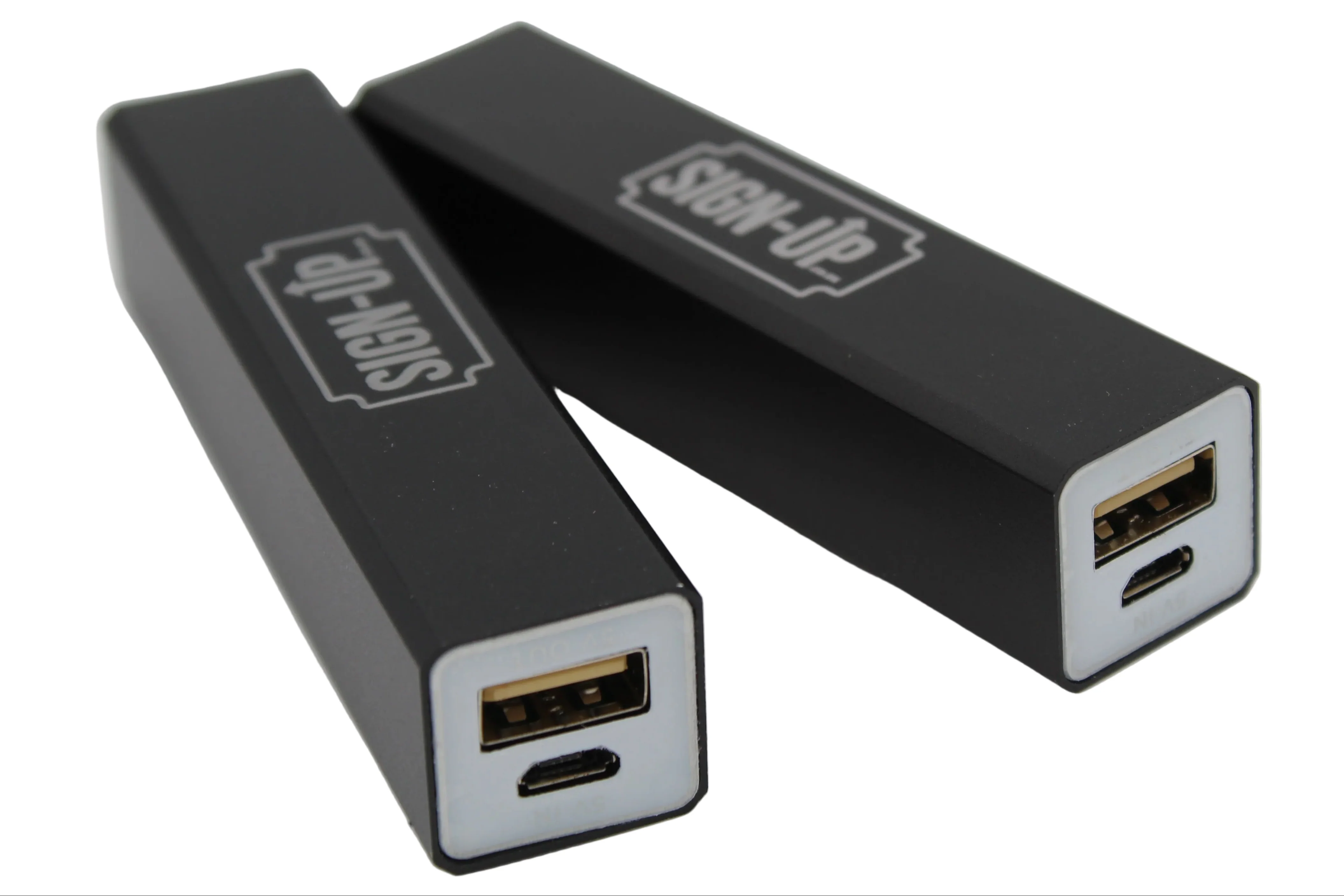 Branded Aluminium Rechargeable Power Bank 2200 mAh - Image 3