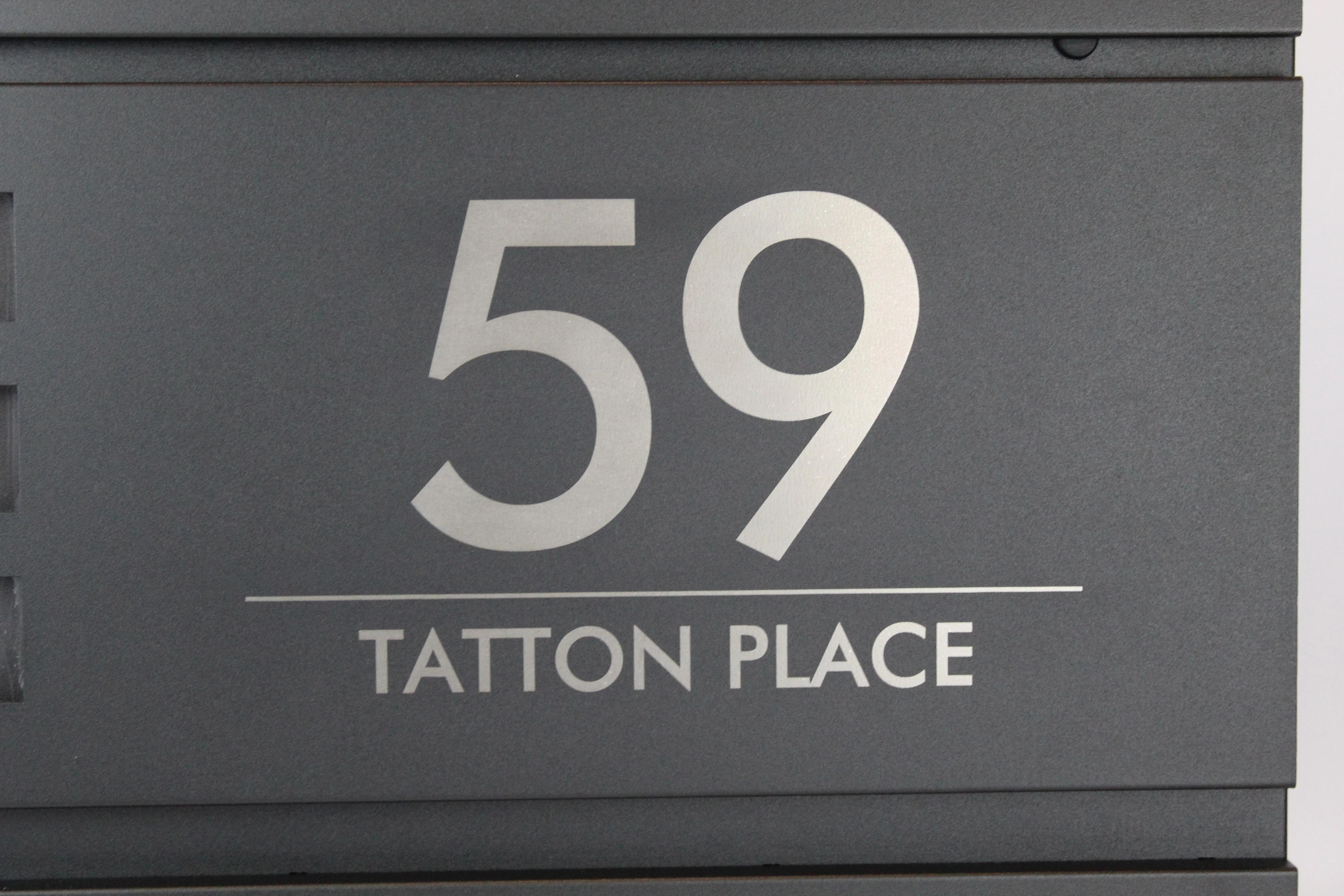 Branded Engraved Letterbox Design 1 - Image 6
