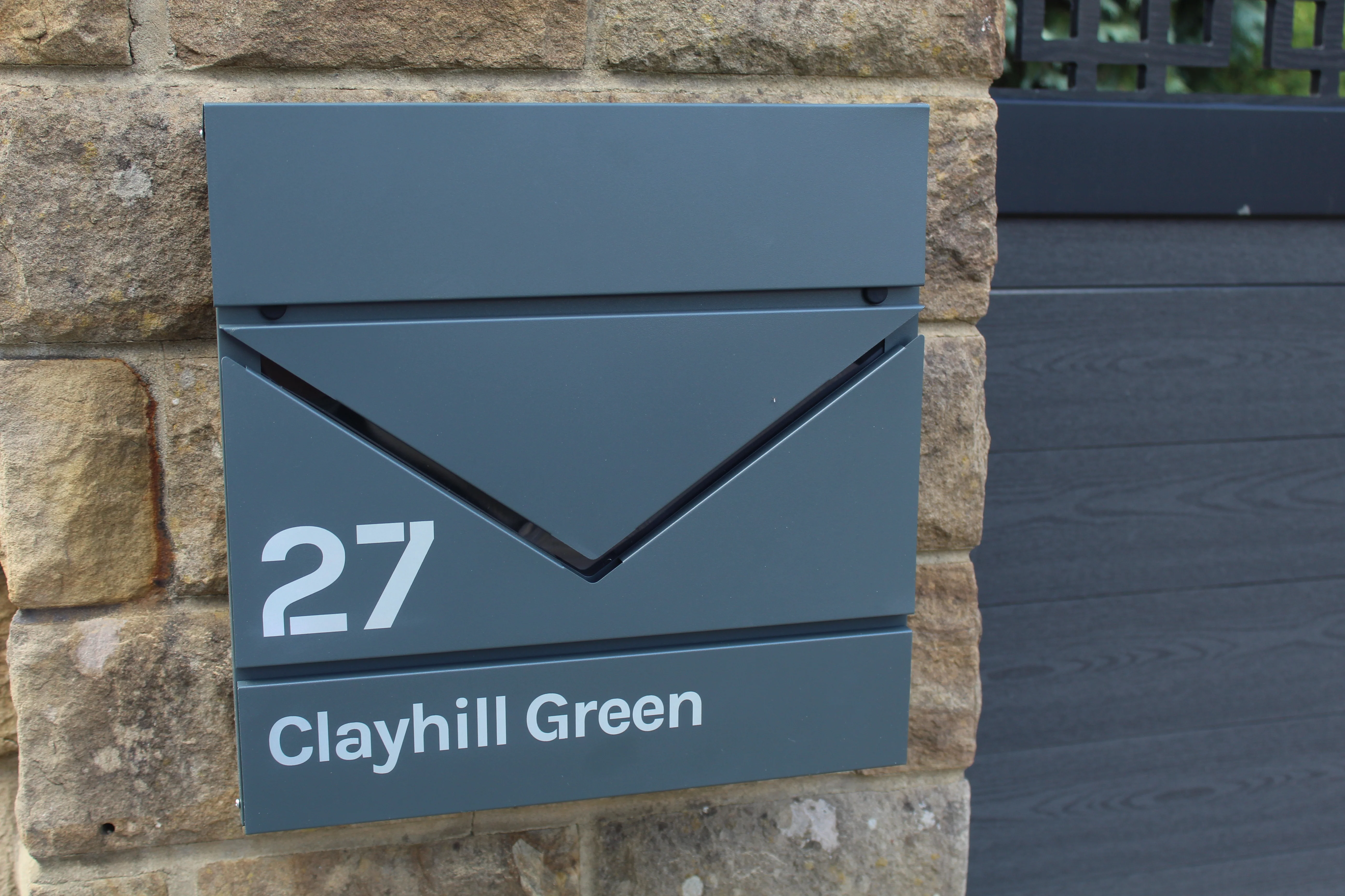 Personalised Engraved Letterbox Design 3 - Image 7