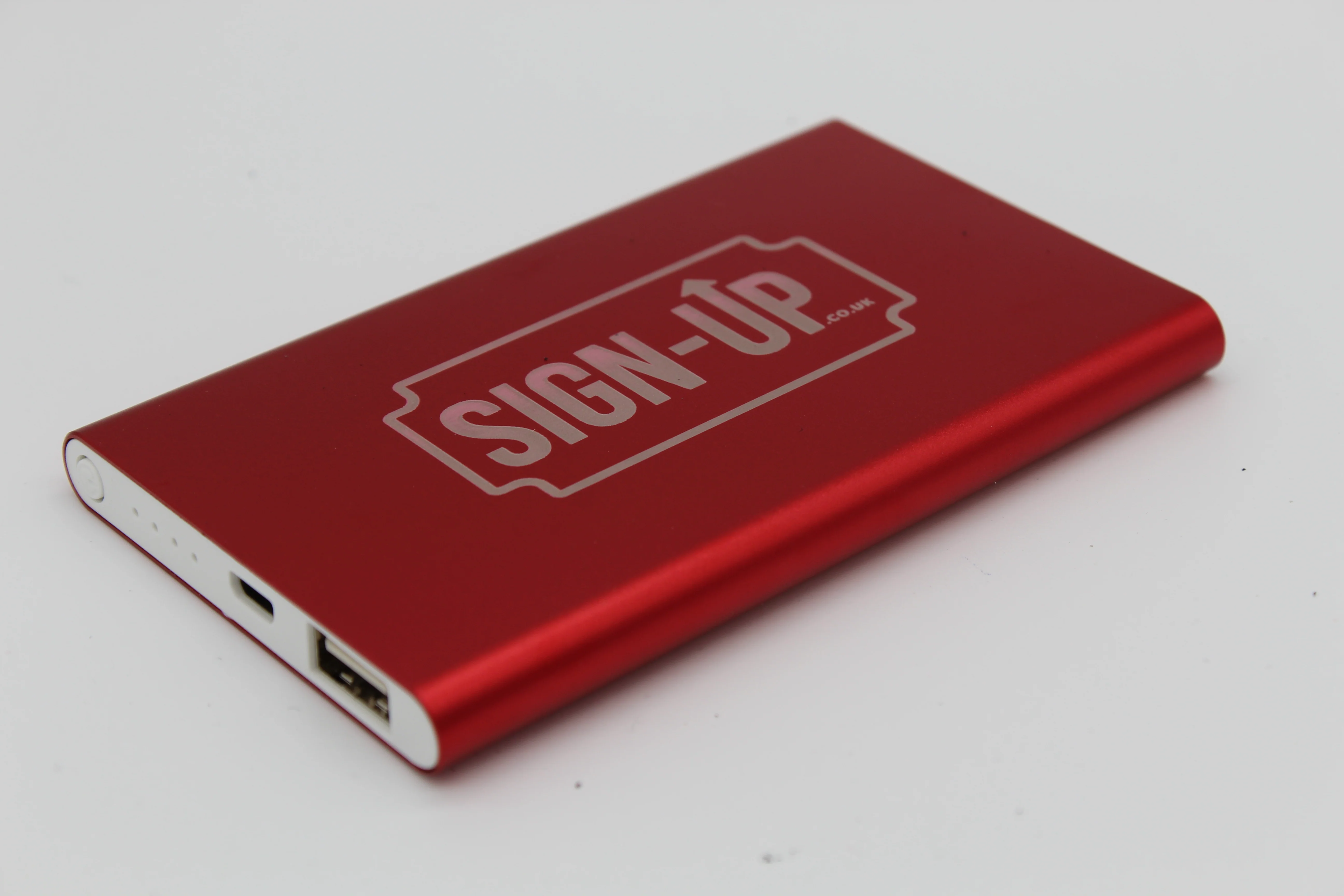 Branded High Power Micro USB Slim Rechargeable Power Bank 4000 mAh - Image 5