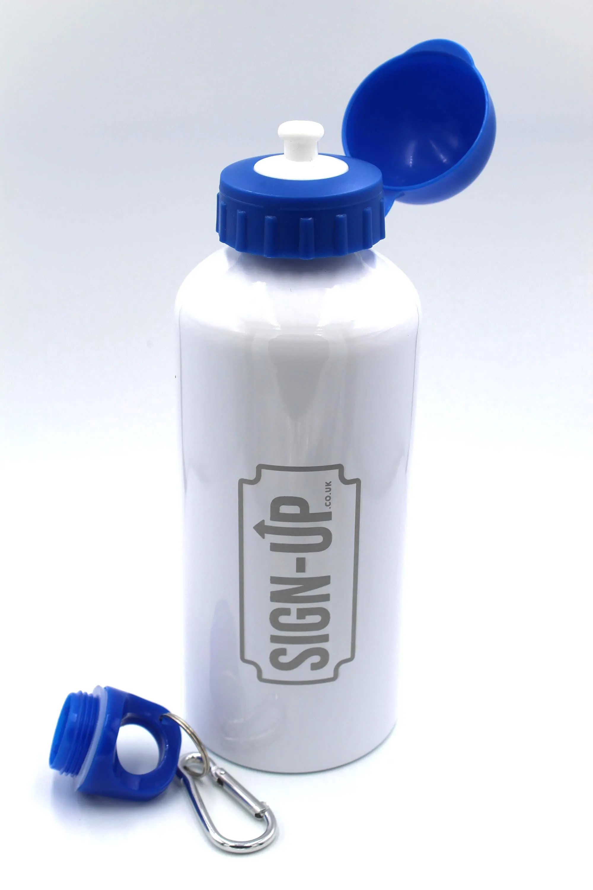 Custom Engraved Branded 600 ml Aluminium Bottle with Sports Cap - Image 3