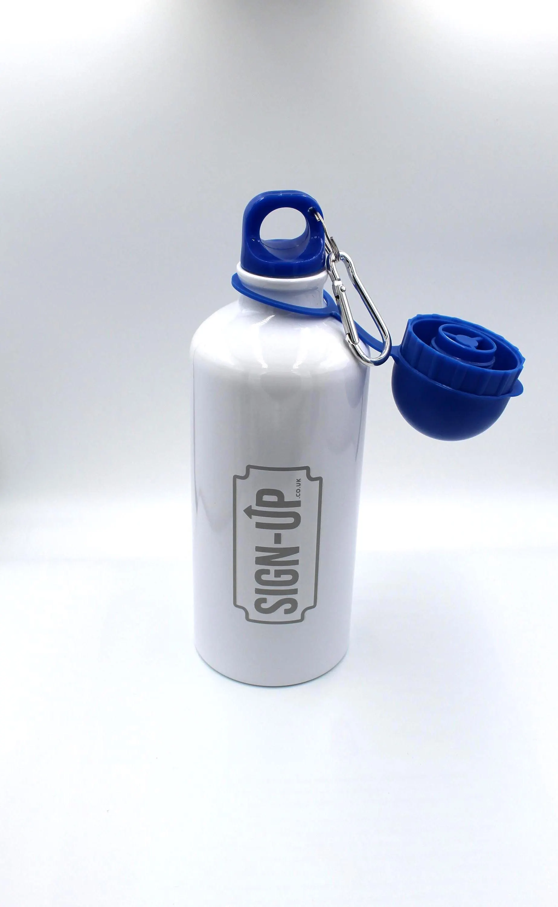 Custom Engraved Branded 600 ml Aluminium Bottle with Sports Cap - Image 4
