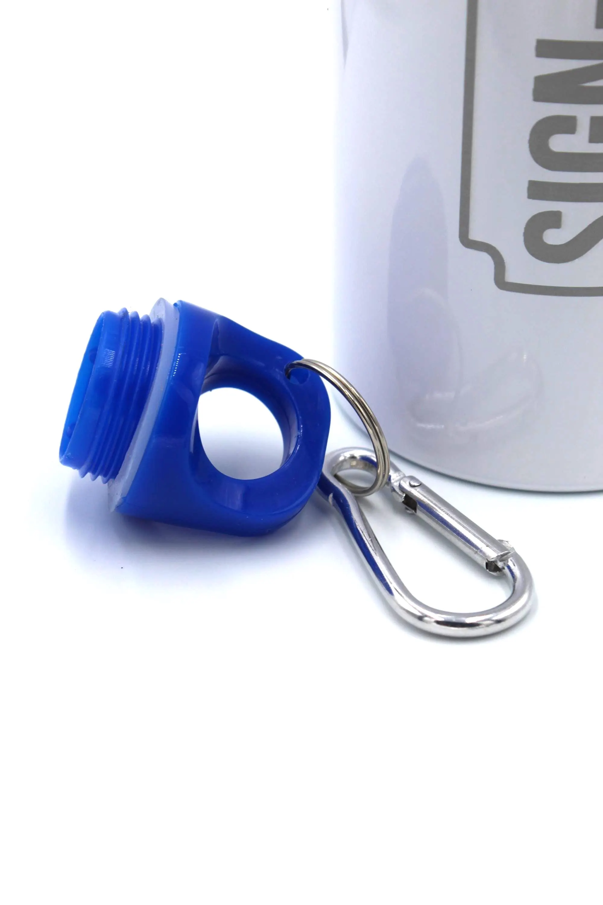 Custom Engraved Branded 600 ml Aluminium Bottle with Sports Cap - Image 5