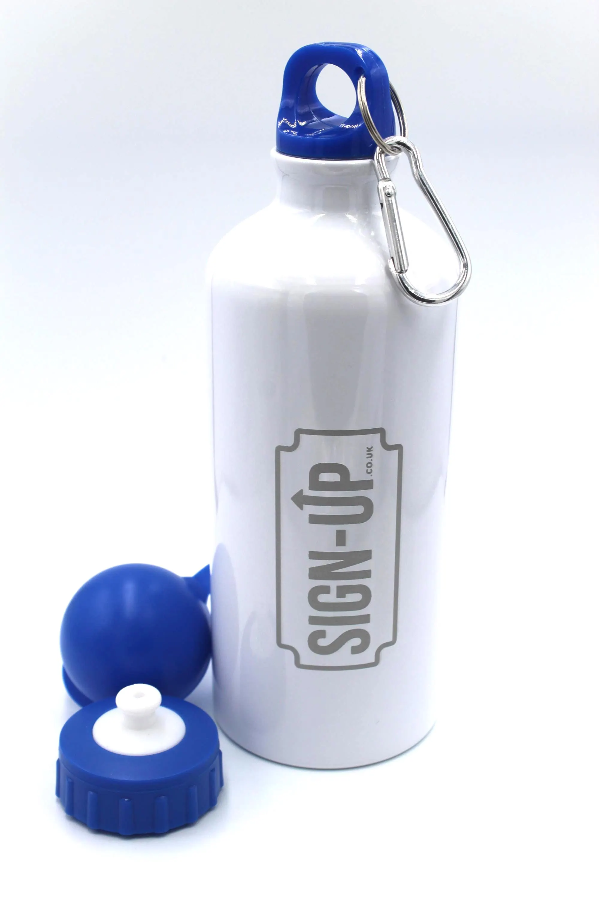 Custom Engraved Branded 600 ml Aluminium Bottle with Sports Cap - Image 6