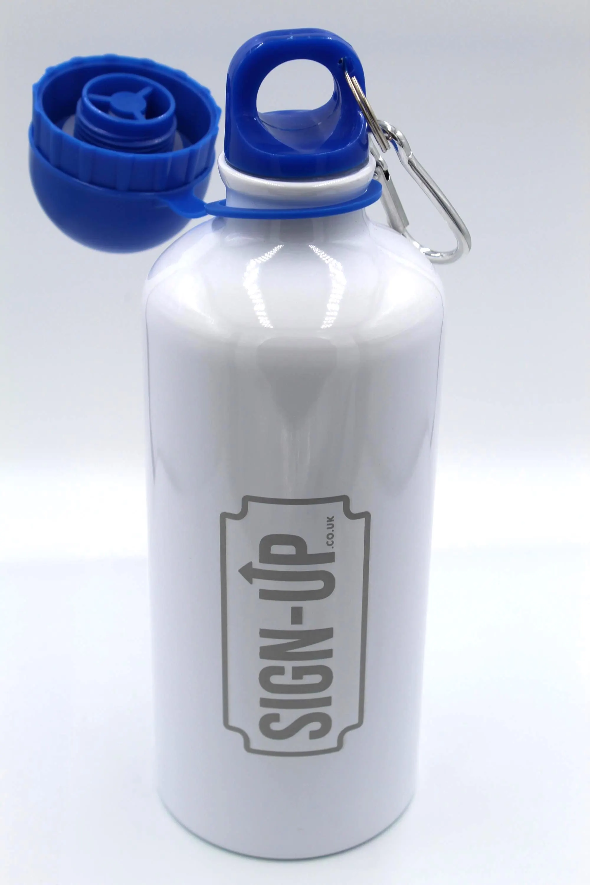 Custom Engraved Branded 600 ml Aluminium Bottle with Sports Cap - Image 7