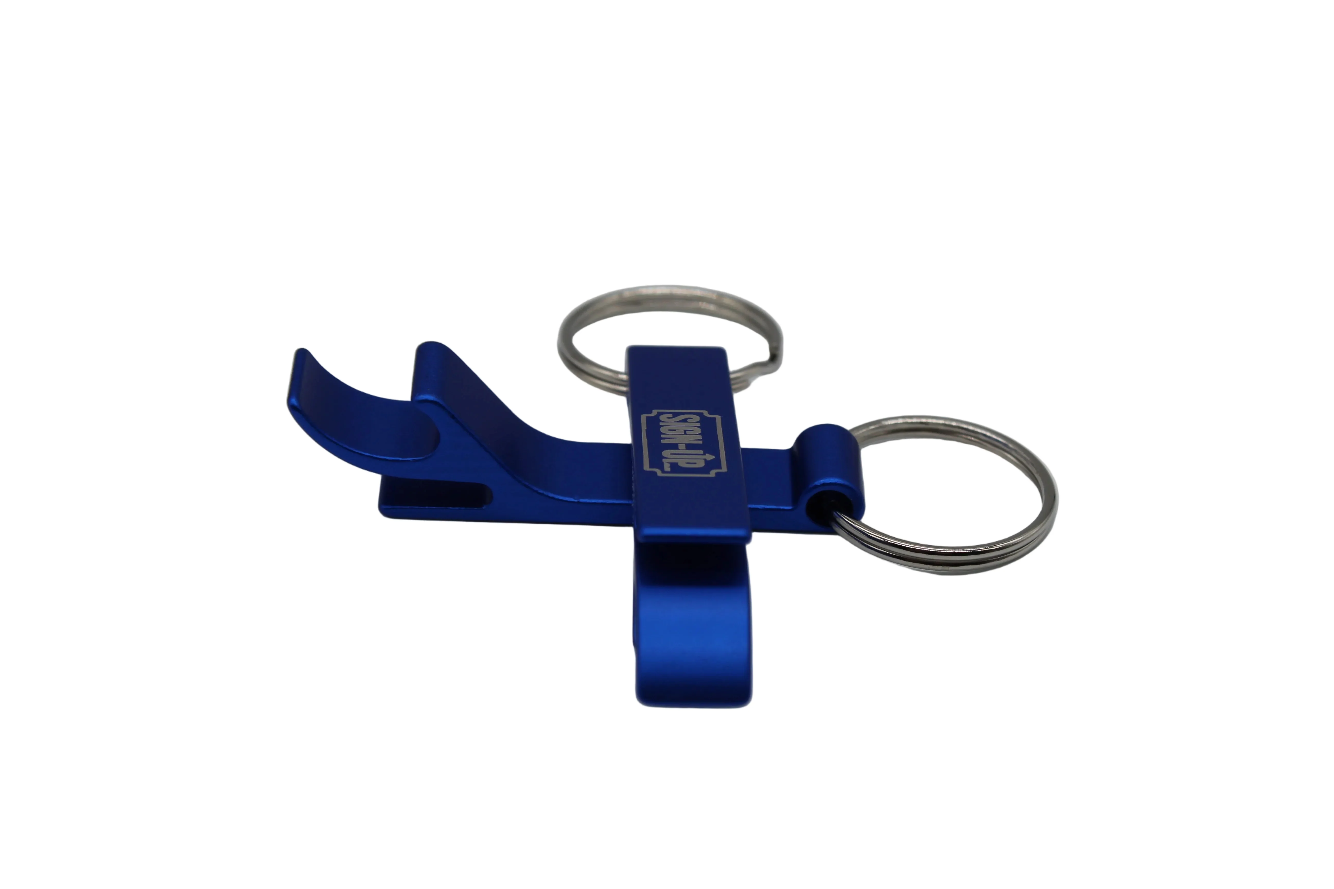 Custom Logo Engraved Bottle Opener Keyring - Image 3