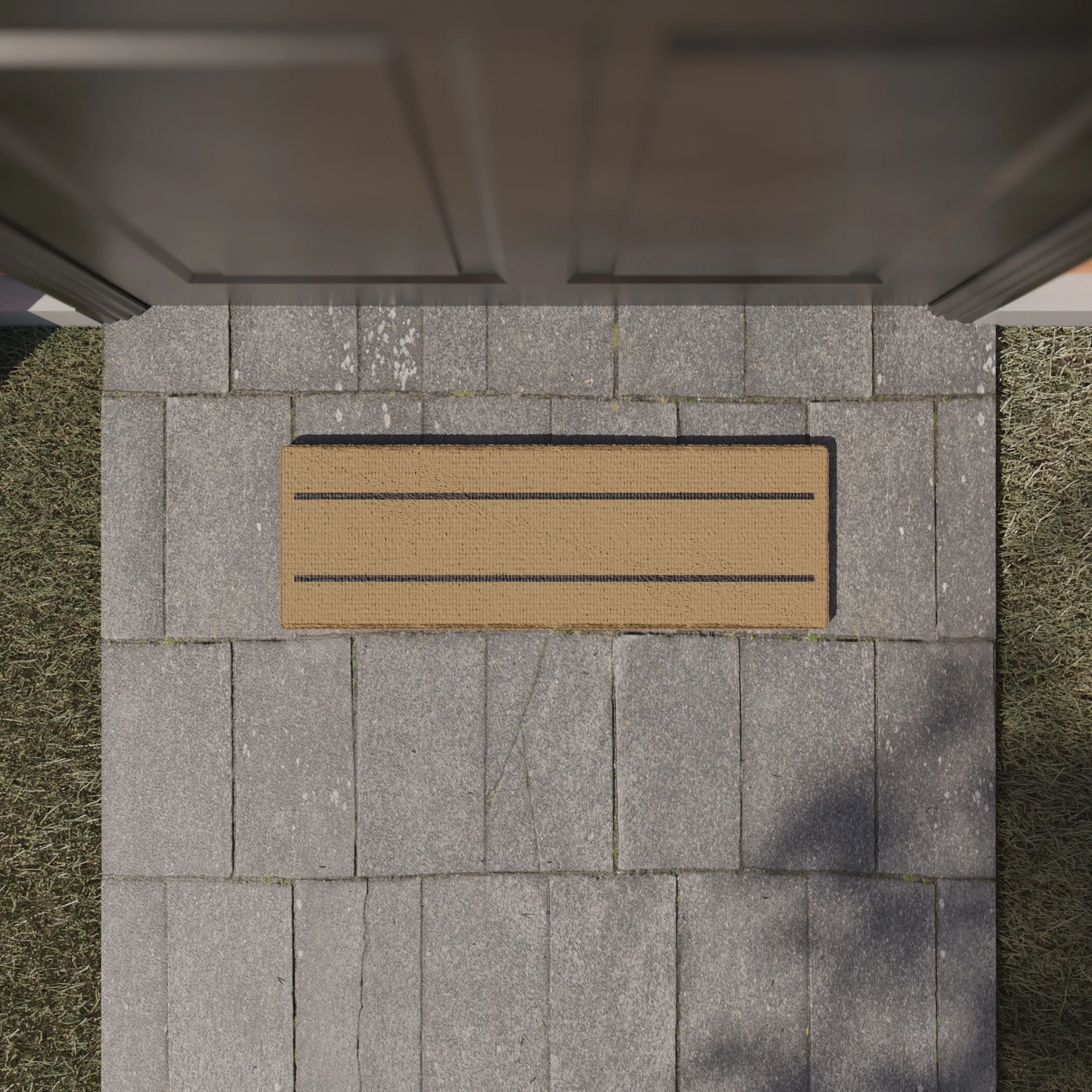 Design 1 - Narrow - Personalised Coir Doormat - Image 3