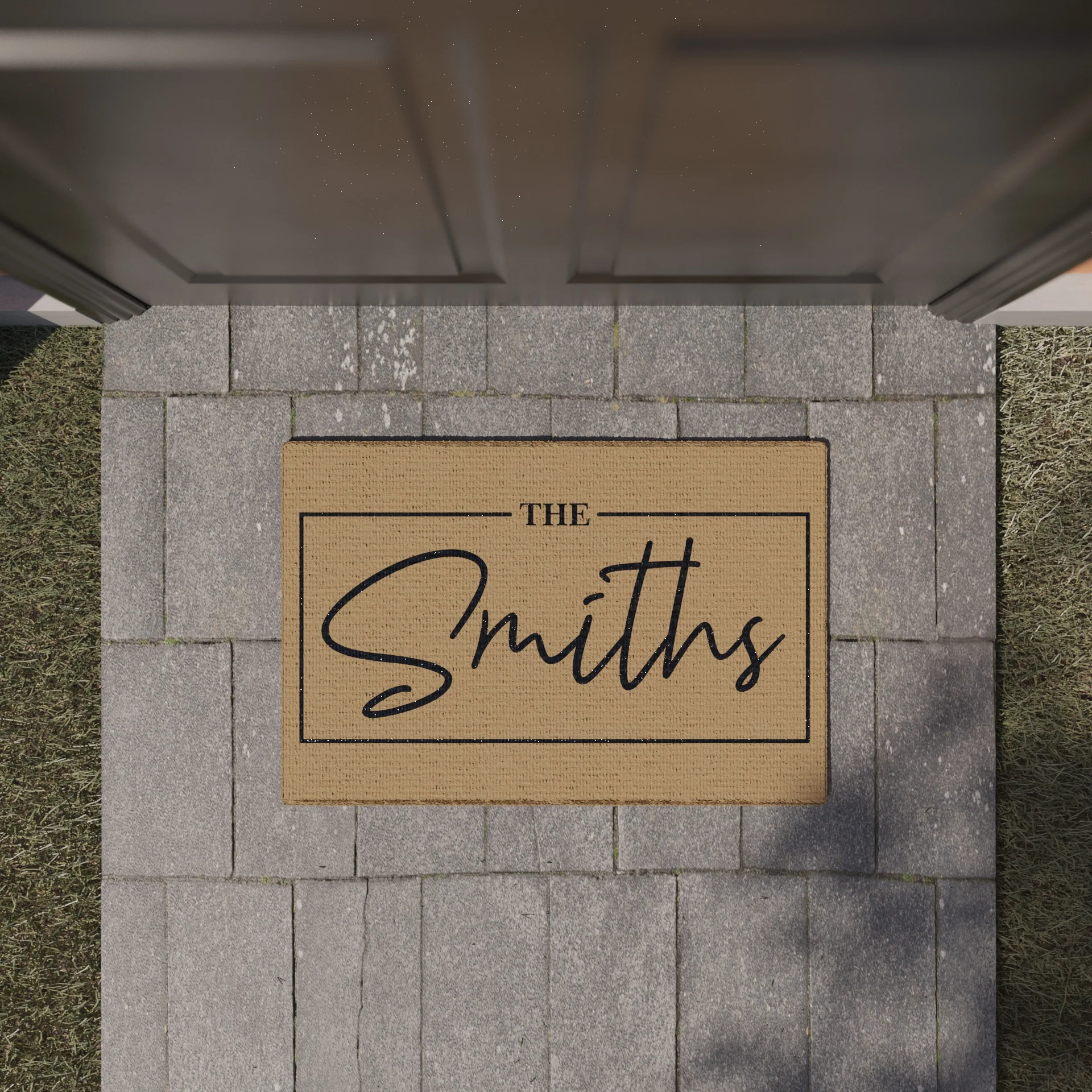 Design 5 - Personalised Coir Doormat - Image 2