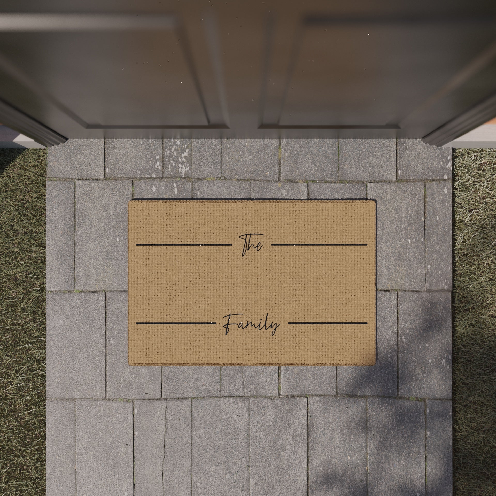 Design 6 - Personalised Coir Doormat - Image 3