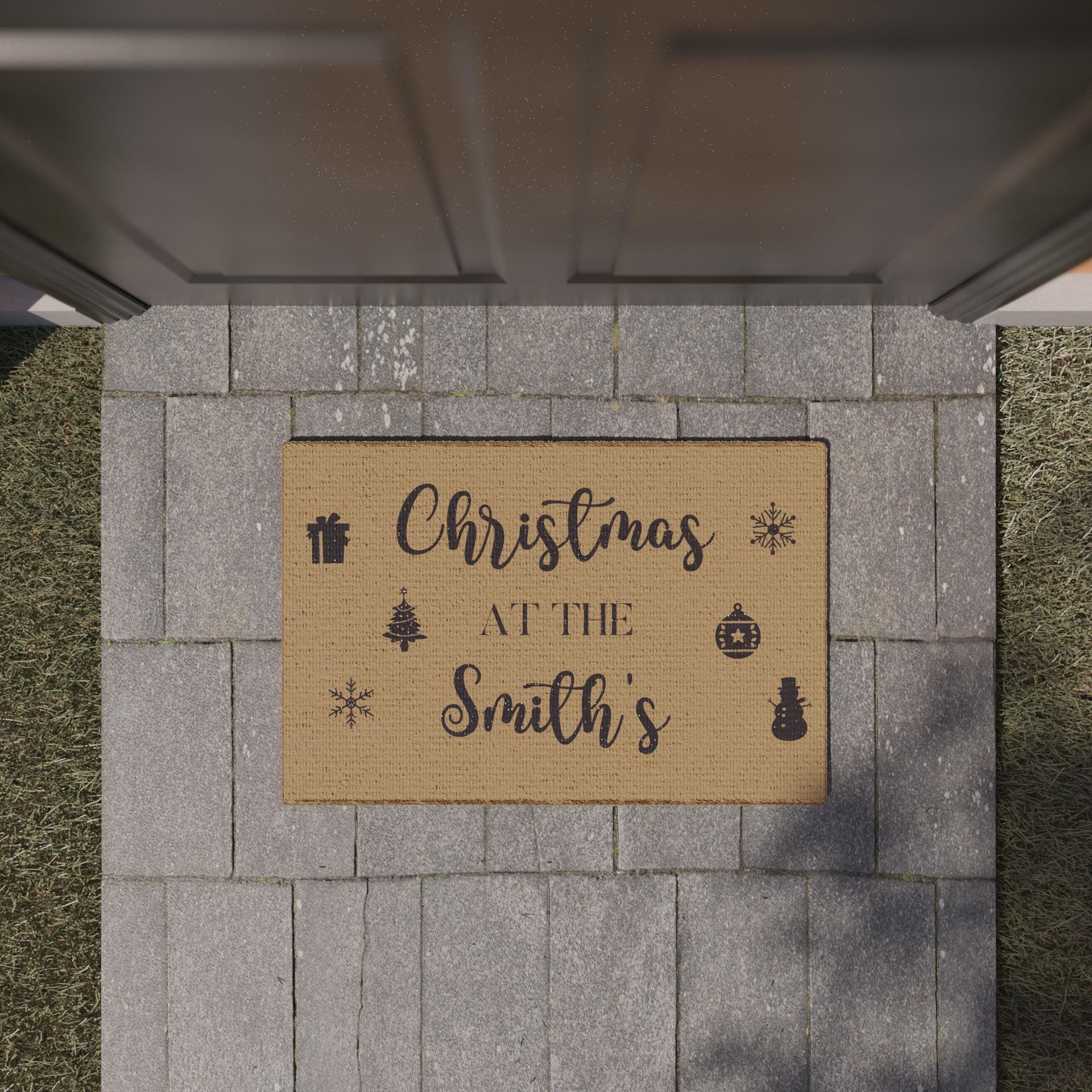 Personalised Xmas Doormat - Image 9