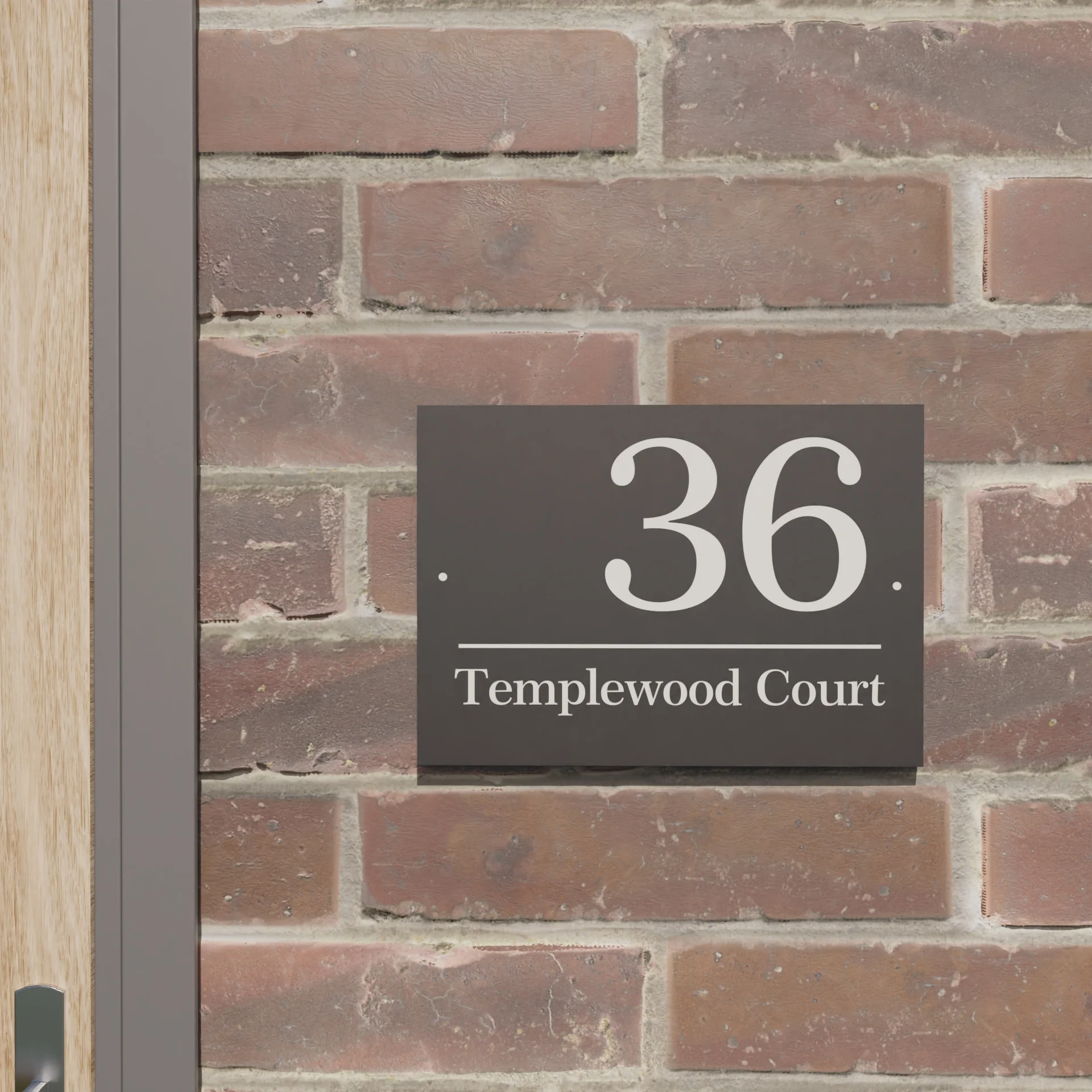 Windermere - Engraved Slate House Sign - Image 3