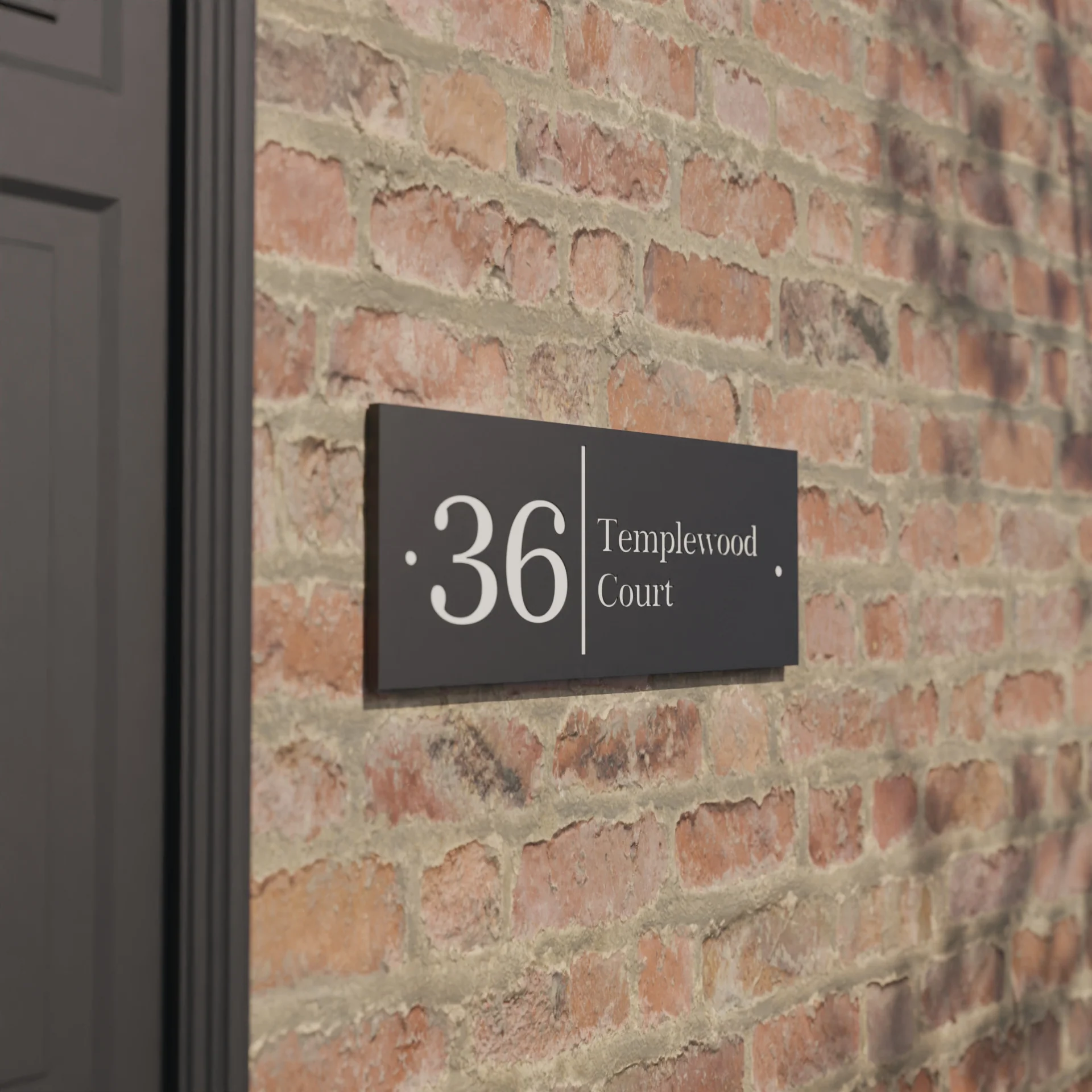 Sherwood - Engraved Slate House Sign - Image 6
