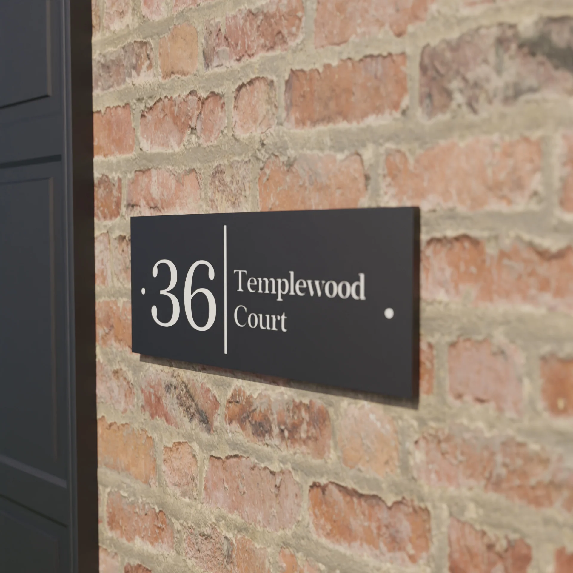 Sherwood - Engraved Slate House Sign - Image 7