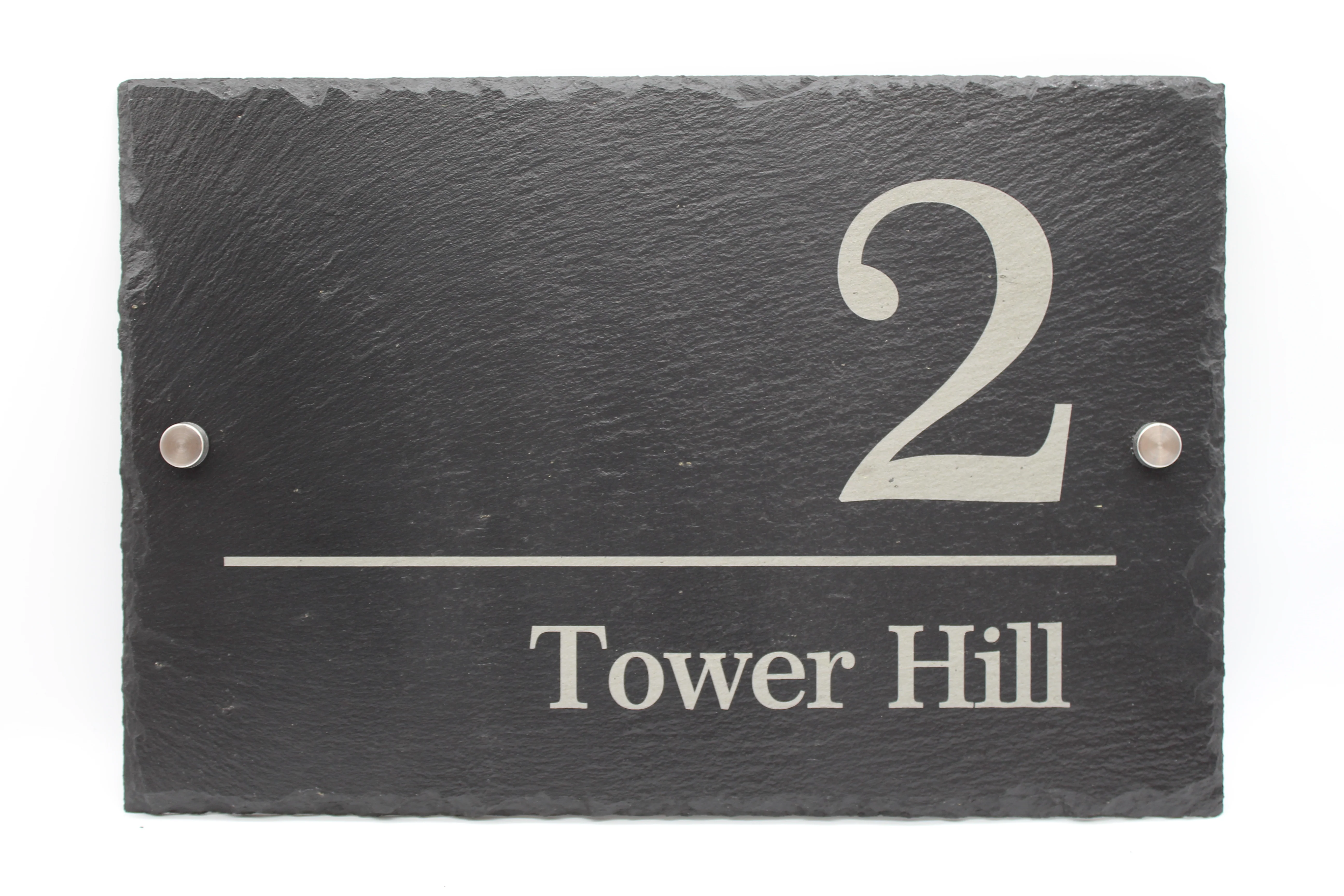 Slate Engraved House Sign - Windermere - Custom Slate - Image 3