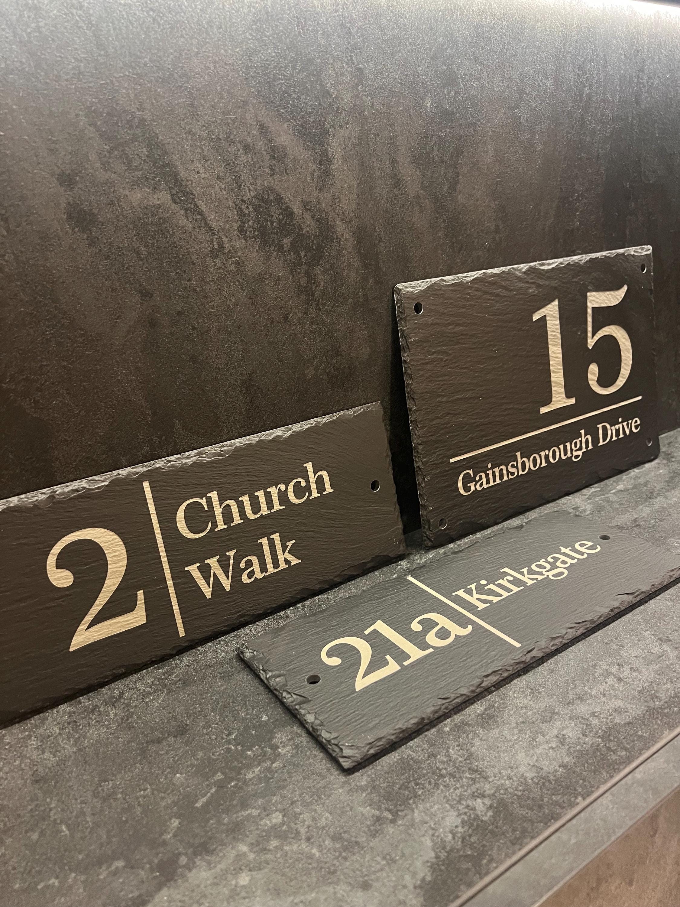Slate Engraved House Sign - Windermere - Custom Slate - Image 8