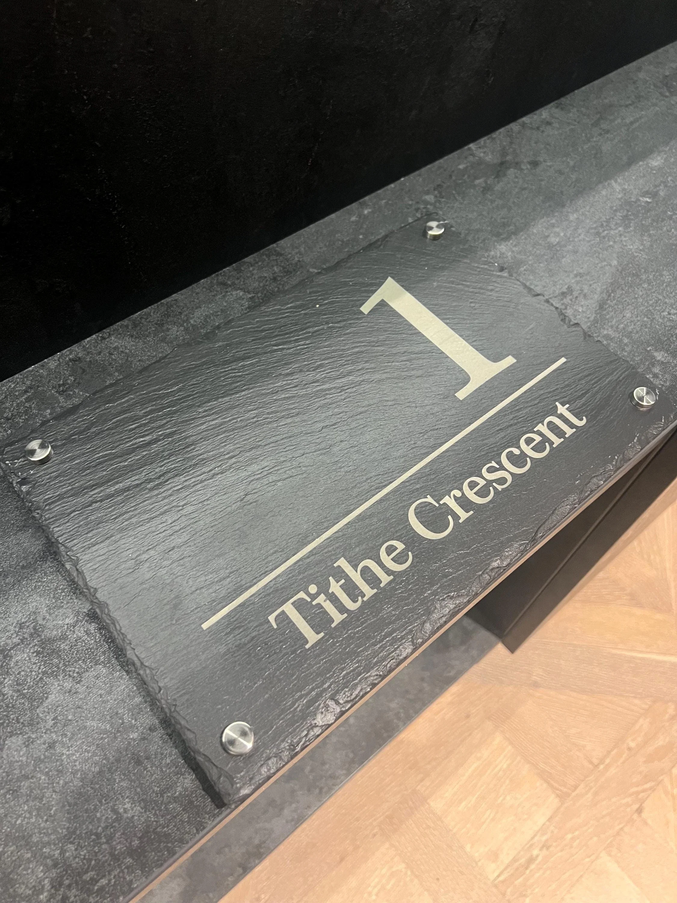 Slate Engraved House Sign - Windermere - Custom Slate - Image 9
