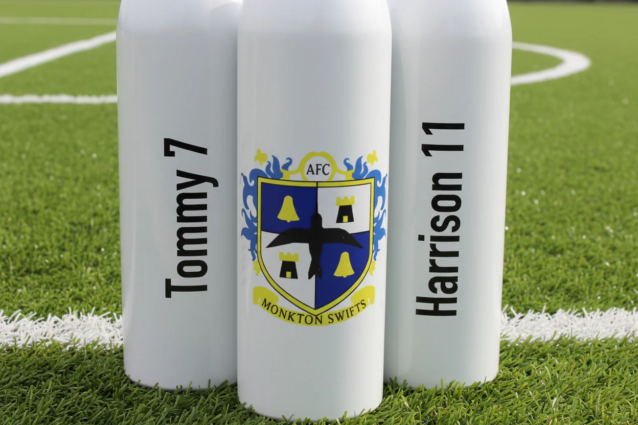 Branded Printed 650 ml Aluminium Bottle with Lid - Image 4