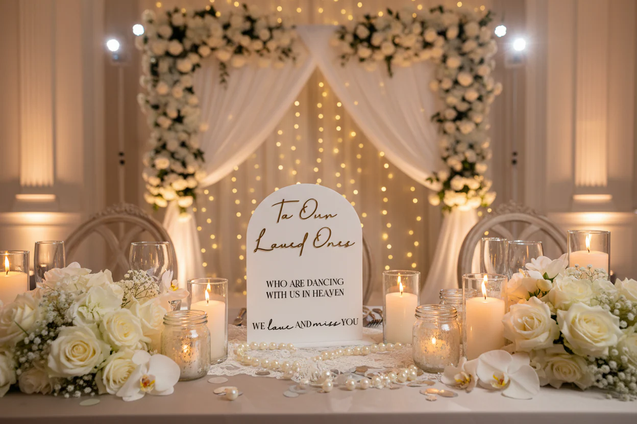Wedding Memorial Sign – To Our Loved Ones - Image 7